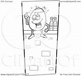 Humpty Dumpty Wall Drunk Sitting Clipart Cartoon Thoman Cory Outlined Coloring Vector 2021 sketch template
