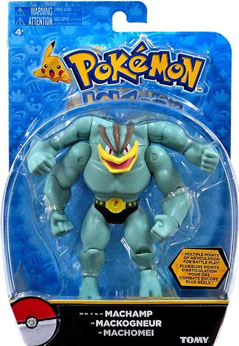 pokemon machamp  action figure tomy toywiz