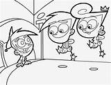 Padrinos Los Para Colorear Mágicos Wanda Cosmo Magicos Blanco Negro Libro Padrino sketch template