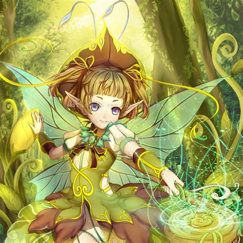 Fairy Wing Fantasy Anime Girl Pretty Sweet