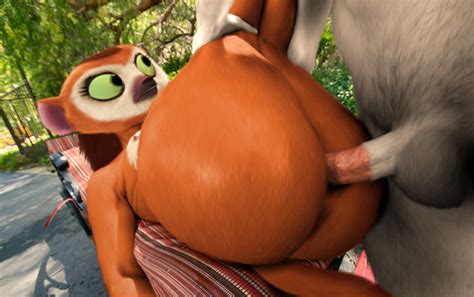 rule 34 all hail king julien anal anthro anthrofied ass balls big butt breasts clover duo edit