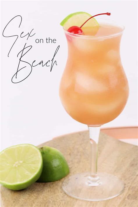 sex on the beach simple fruity cocktail simple sips