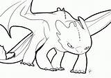 Toothless Coloring Pages Line Dragon Lineart Train Drawing Baby Kids Dreamworks Panda Draw Httyd Clipart Fu Kung Pic Popular Coloringhome sketch template