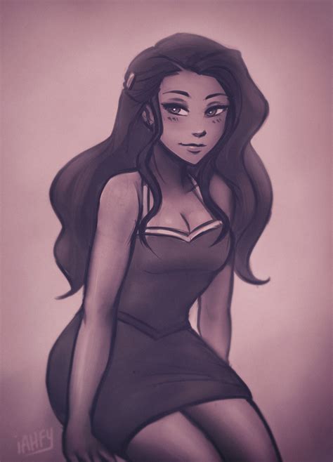 Late Night Asami Doodle Avatar The Last Airbender The