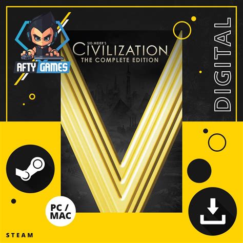 Civilization V 5 Complete Edition Pc Game Steam Download Code