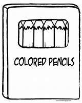 Coloring Box Pen Wecoloringpage Pages sketch template