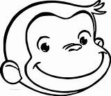 Coloring Face George Monkey Pages Blank Pumpkin Smile Curious Drawing Silly Faces Robot Smiley Colouring Color Happy Getcolorings Cartoon Smiling sketch template