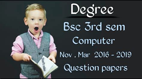 degree  sem computer question paper   degree question
