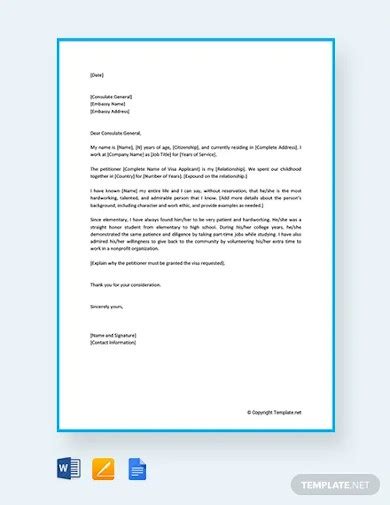 immigration letter  examples format sample examples