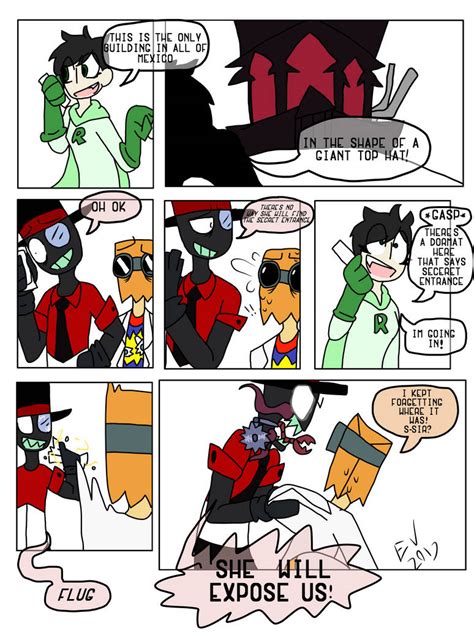 villainous comic black hat s secret hide out p2 by