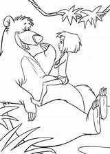 Mowgli Baloo Louie Upset Ausmalbilder Auswählen Rebanas Ausmalen Malvorlagen sketch template