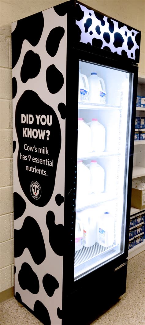 community resource center receives  milk cooler  dairy farmers  manchester mirror