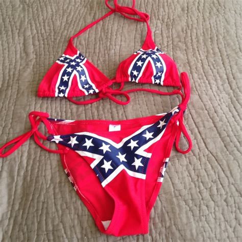 Rebel Flag Bathing Suits 💖Бюстгальтер Купальника Купить Интернет
