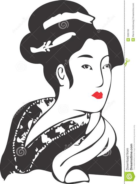 geisha face 11 royalty free stock images image 3285199