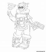 Overwatch Heros Defense Imprimer 2134 Lineart sketch template