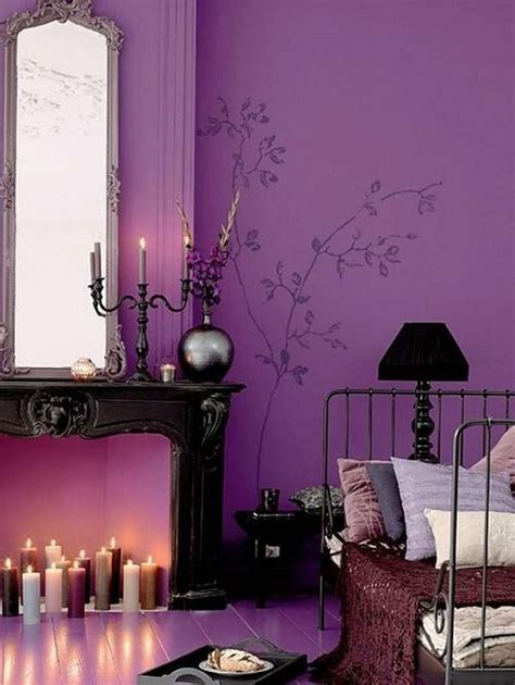 purple wall paint  variants homesfeed