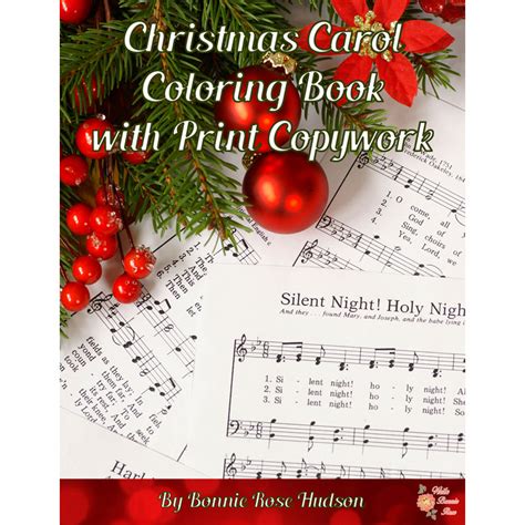 christmas carol coloring book  copywork writebonnierosecom