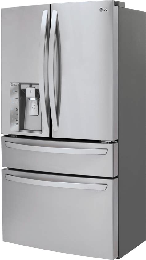 best buy lg 22 7 cu ft counter depth 4 door french door refrigerator