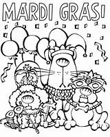 Gras Mardi Coloring Pages Kids Printable Parade Mask Posadas Las Getcolorings Cartoon Characters Drawing Print Color Sheets Tuesday Celebration Fat sketch template