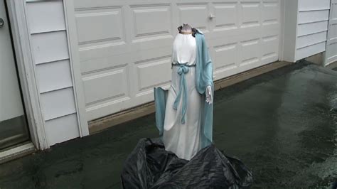 Virgin Mary Statue Destroyed In Scranton