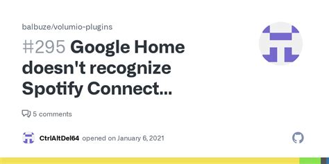 google home doesnt recognize spotify connect volumio  rpi issue  balbuzevolumio