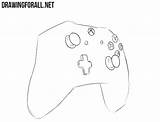 Draw Controller Xbox sketch template