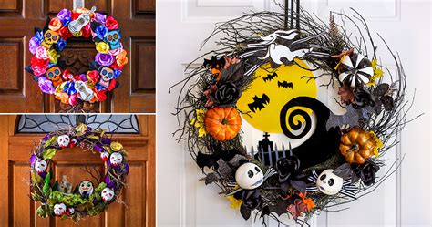 disney halloween wreath diys disney credit cards