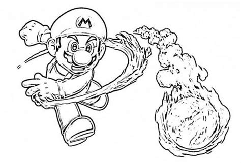 mario galaxy coloring pages  large images