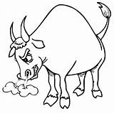 Taureau Stier Ferdinand Boi Bulls Riding Solder Ancenscp Malvorlagen Popular sketch template