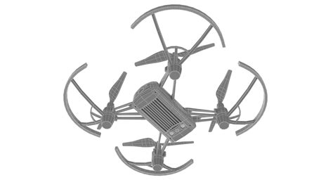 model dji tello drone  model vr ar  poly cgtrader