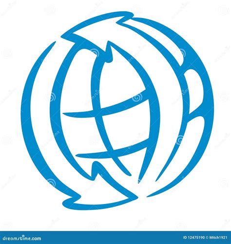 world logo stock photo image