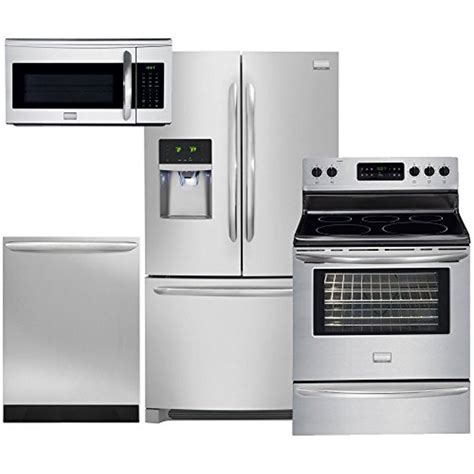 Frigidaire Gallery 4 Piece Smudge Proof Stainless Steel
