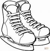 Ausmalbilder Schlittschuhe Skates Ausmalbild Ausdrucken Kostenlos sketch template