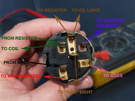 chevy ignition switch wiring diagram micro wiring