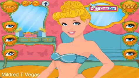 Disney Princess Game Princess Cinderella Modern Spa Day