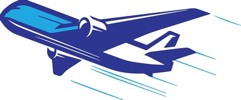 aircraft airplane flight   plane logo vector