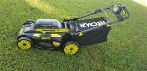 Ryobi Ry40190 20in 40v Brushless Li Ion Cordless Electric Lawn Mower