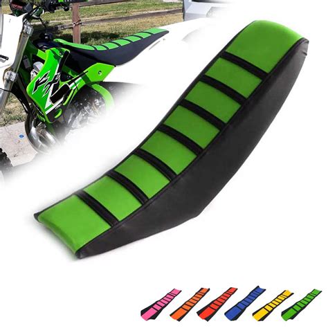buy jfg racing green universal gripper soft seat cover   bike dirt motorcycle