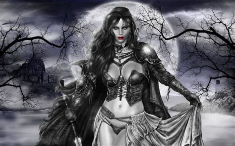 gothic sexy vampires dark art vampire women gothic horror wallpaper 1680x1050 29043