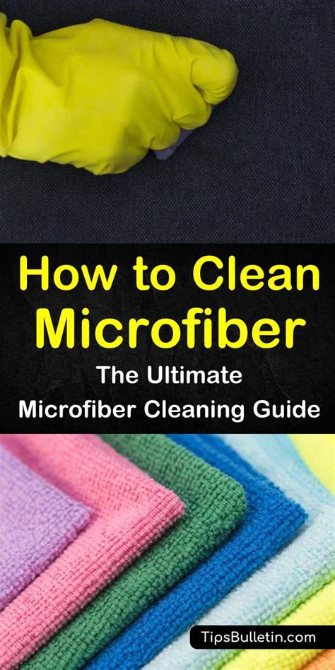 fantastic ways  clean microfiber