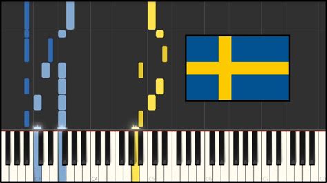 Sweden National Anthem Du Gamla Du Fria Piano Tutorial Youtube