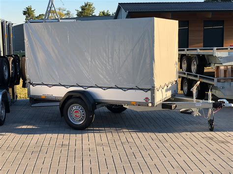 stema pkw kfz stl  kastenanhaenger anhaenger mit plane cm kg