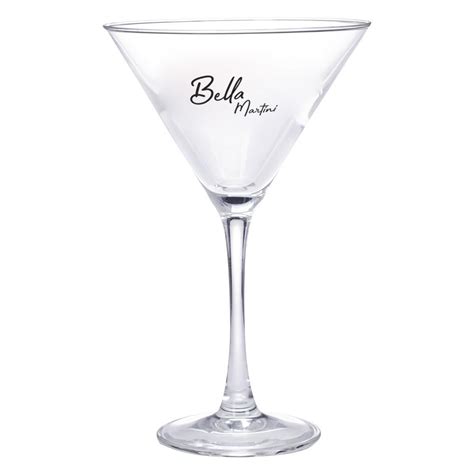 promotional  oz martini glass personalized   custom logo
