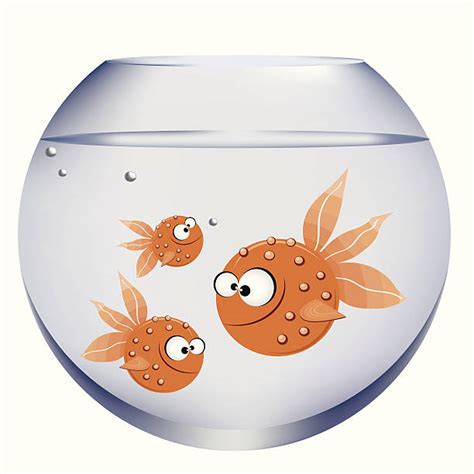 empty fishbowl illustrations royalty  vector graphics clip