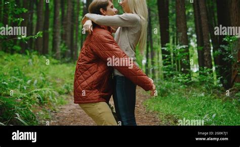 Romantic Couple Kissing Stock Video Footage Alamy