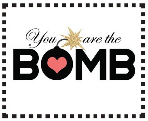 bomb  valentines day printable  cuckoo  design