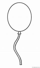 Balloon Coloring Pages Coloring4free Printable Preschooler Valentines sketch template