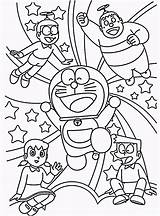 Doraemon Designg sketch template