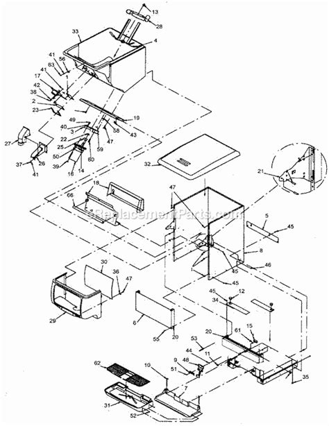 ice  matic iod  parts list  diagram ereplacementpartscom