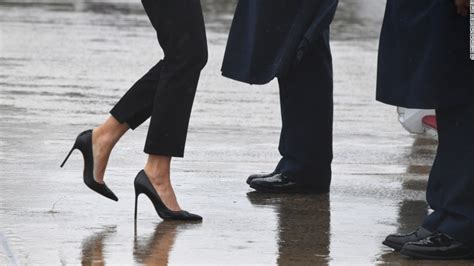 trump blasts criticism of first lady s high heels cnnpolitics